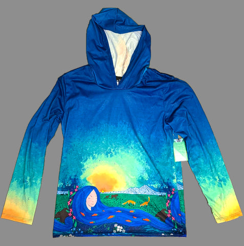 Mother Kenai Light Weight Pull Over Hoodie