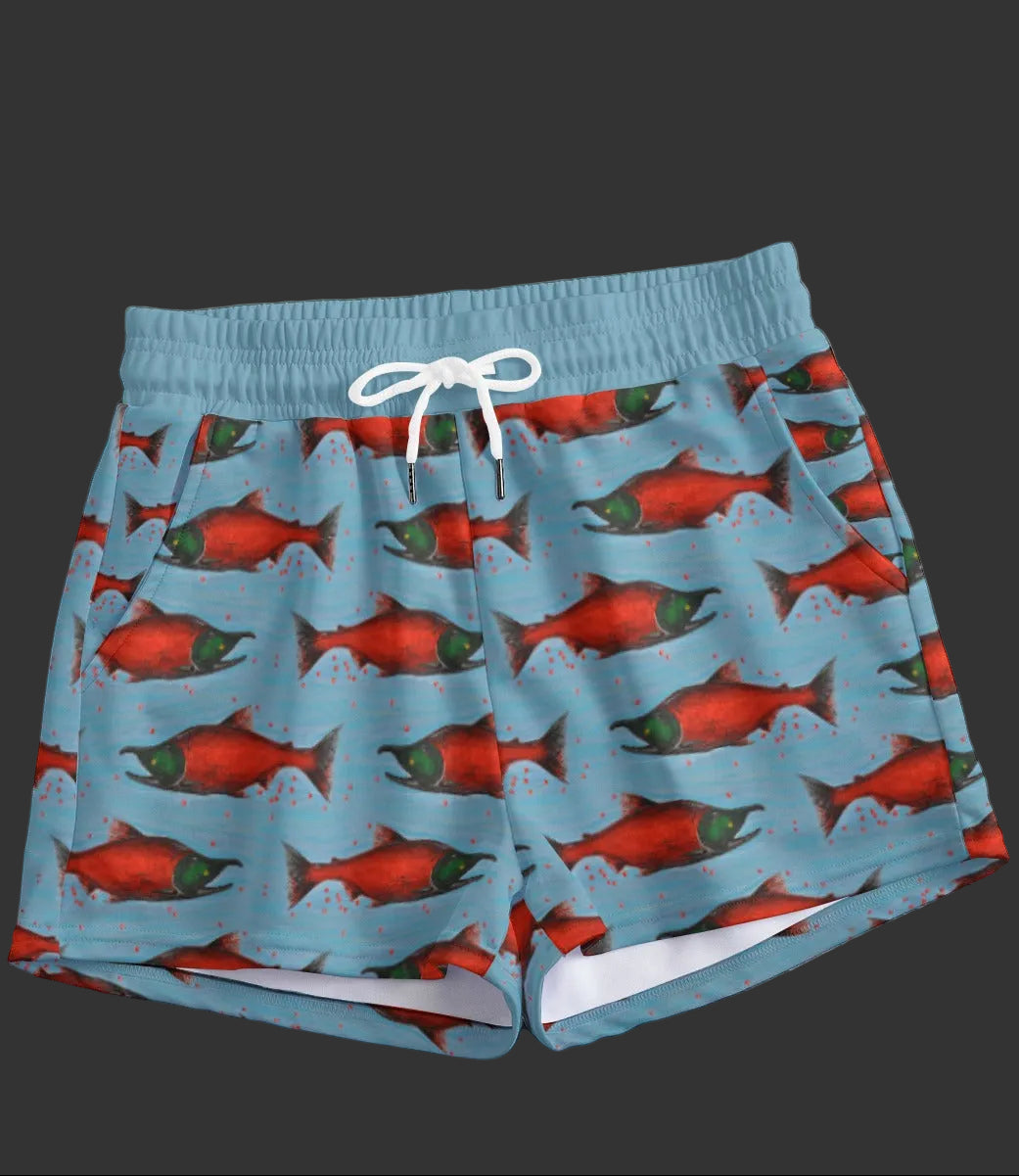 Sockeye Salmon Women's Shorts