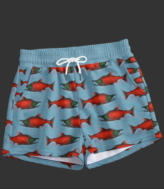Sockeye Salmon Women's Shorts