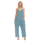 Pre Order Woman's Baggy Overall- Small Salmons