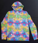 Herring Tie Dye Zip Hoodie- In stock