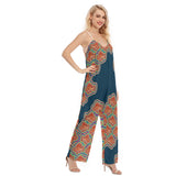 Pre Order Woman's Baggy Overall- Rainbow Rockfish