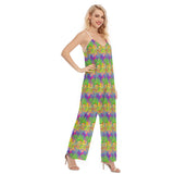 Pre Order Woman's Baggy Overall- Herring Tie Dye