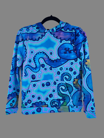 Funky Octopus Kid's Hoodie-  In Stock