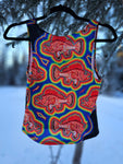 Rainbow Eyed Rockfish Jersey Fitted Crop Top- In Stock