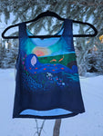 Mother Kenai Jersey Fitted Crop Top- In Stock
