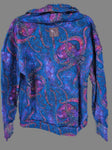 Multicolored Octopus Cowl Neck Sweatshirt- In Stock