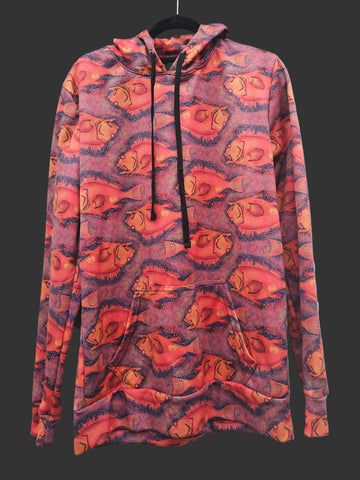 Yelloweye Extra Long Pullover Hoodie