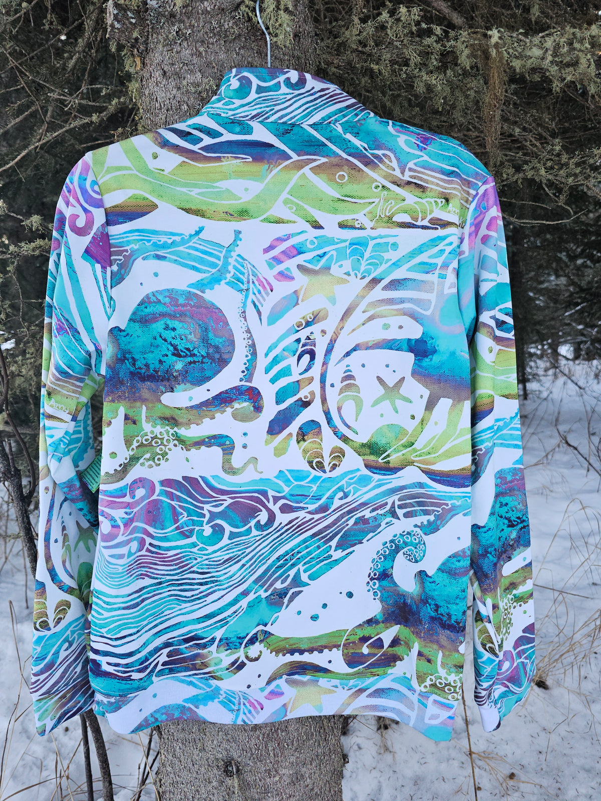 Discontinued Unisex Quarter Zip Pullover Inlet Friends- Clearance