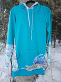 Discontinued Teal Inlet Friends Light-Weight Tunic- In Stock
