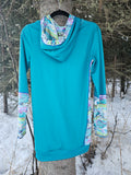 Discontinued Teal Inlet Friends Light-Weight Tunic- In Stock