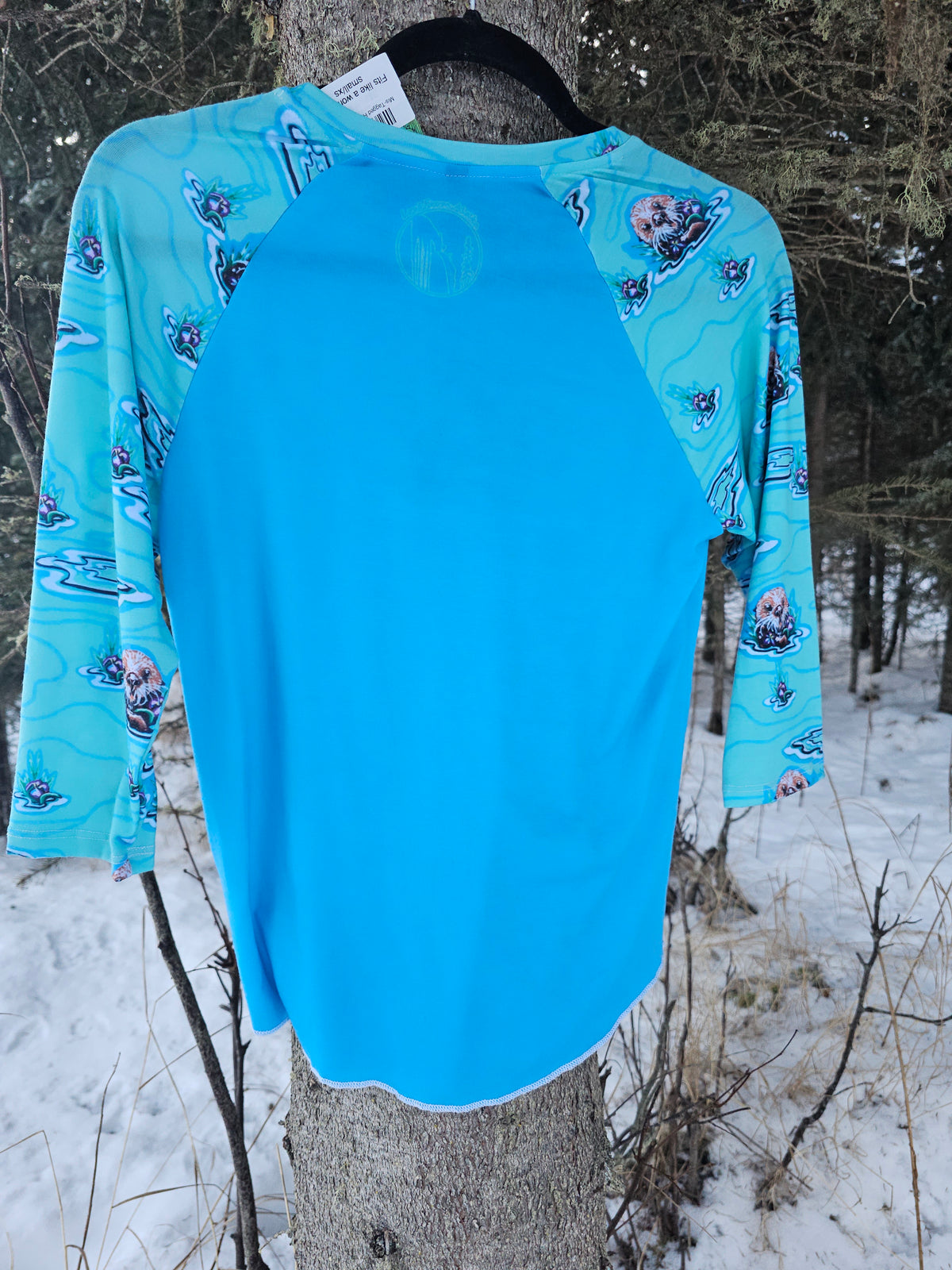 Discontinued Raglan Top- Size label error- Clearance