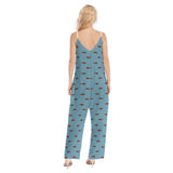 Pre Order Woman's Baggy Overall- Small Salmons