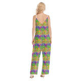 Pre Order Woman's Baggy Overall- Herring Tie Dye