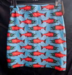 Spawned Salmon Fitted Skirt- In stock