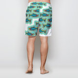 Frozen Salmon Men's Athletic Shorts- In stock