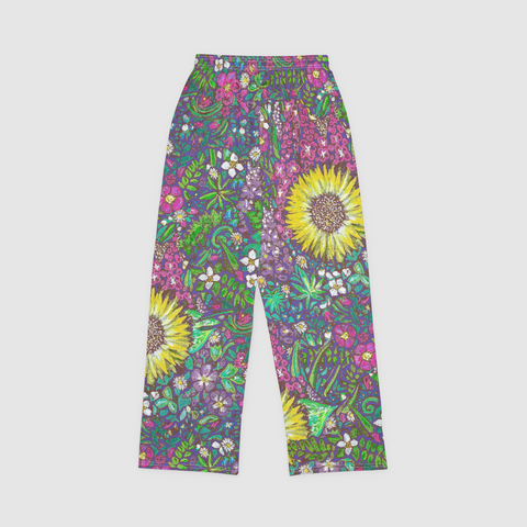 Sun and Wild Flower Pajama Pants