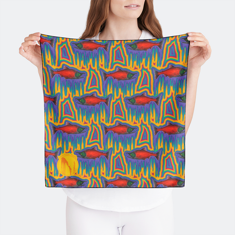 Funky Salmon Bandana In Stock