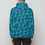 Green Jellies Extra Long Pullover Hoodie