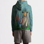 Blueberry Bear Kid's Hoodie- Size 8 In stock