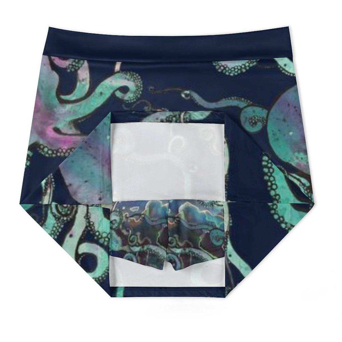 Turquoise Octopus Women's Skort
