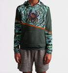 Crab Chaos Kid's Hoodie-Size 6 In stock