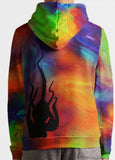 Rainbow Octopus Tech Fleece Hoodie- In Stock