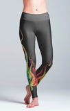 Rainbow Octopus Yoga Leggings- M & L In Stock