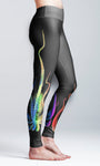 Rainbow Octopus Yoga Leggings- M & L In Stock