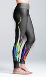 Rainbow Octopus Yoga Leggings- M & L In Stock
