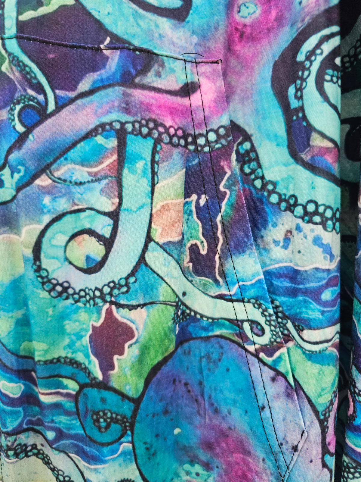 Galactic Octopus Lightweight Adult Onesie
