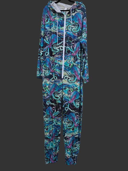 Galactic Octopus Lightweight Adult Onesie
