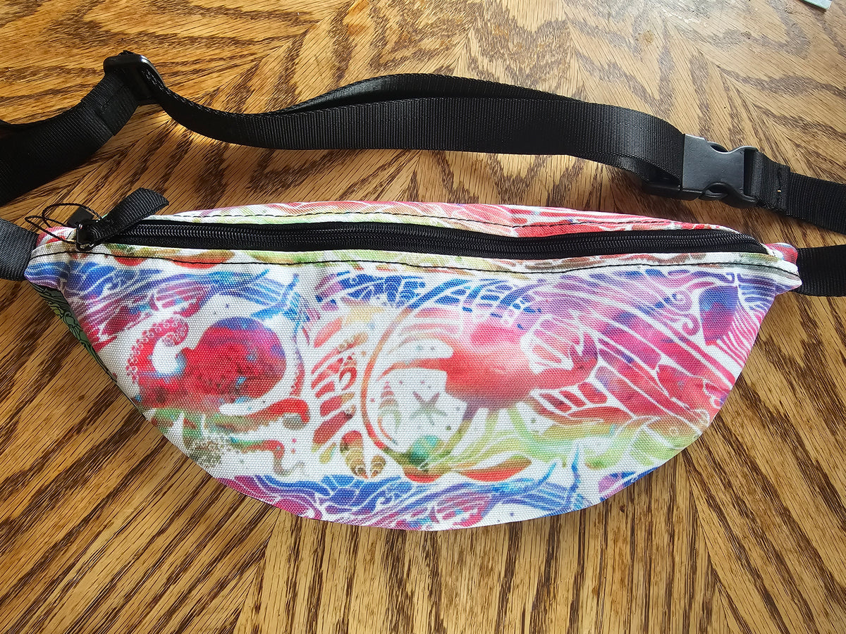 Pink Inlet Friends Fanny Pack- Clearance