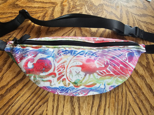 Pink Inlet Friends Fanny Pack- Clearance