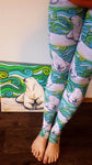 Polar Pin up Fashion Leggings