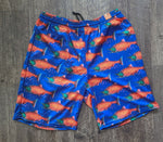 Sockeye Salmon Men's  Athletic Shorts- In Stock