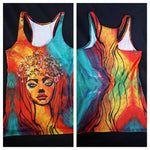 Starry Crown  Racerback Tank