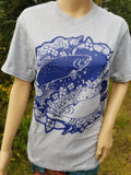 Salmon Ying Yang Cotton Men's Tee Salmonfest Clearance