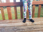 Alaska Berries Pink Kid's Leggings-Clearance