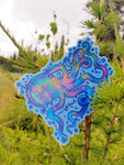 Octospace Large Vinyl Sticker
