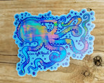 Octospace Large Vinyl Sticker