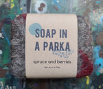 Spruce and Berries Soap-In-A-Parka