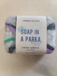 Winter Solstice (Dragon's Blood) Soap-In-A-Parka