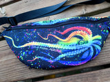 Rainbow Octopus Deluxe Fanny Pack