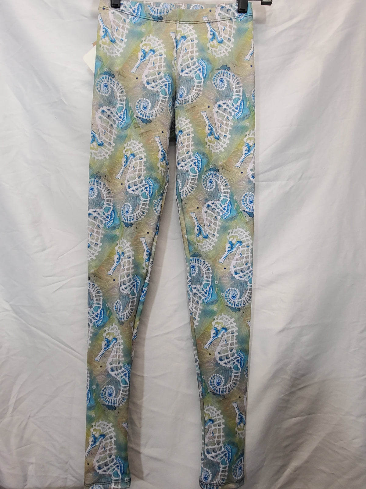Discontinued XS Sea Horse Fashion Leggings -Clearance