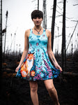 Fox and Floral Dream Dress- M In Stock