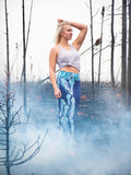 Sea Jellies Maxi Skirt- XS slightly flawed In Stock