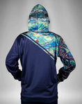 Galaxy Blue Tech Fleece Hoodie