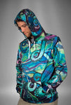 Galactic Octopus Tech Fleece Hoodie