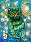 " Little Owl " Original and Art Prints